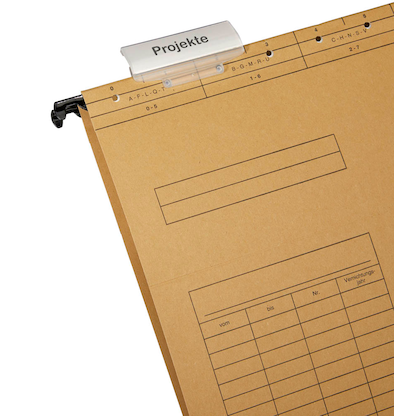 Artikelbild 4 für büroplus Hängemappen braun, 25 St., Artikelnummer 148585