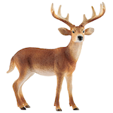 Artikelbild 1 für Schleich® Wild Life 14818 Weisswedelhirsch Spielfigur, Artikelnummer 480883