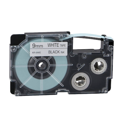 Artikelbild 3 für CASIO Schriftband XR-9WE XR-9WE1, 9 mm, schwarz auf weiß, 1 St., Artikelnummer 281246