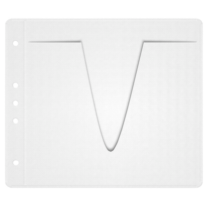 Artikelbild 2 für MediaRange 2er CD-/DVD-Hüllen abheftbar weiß, 50 St., Artikelnummer 156968