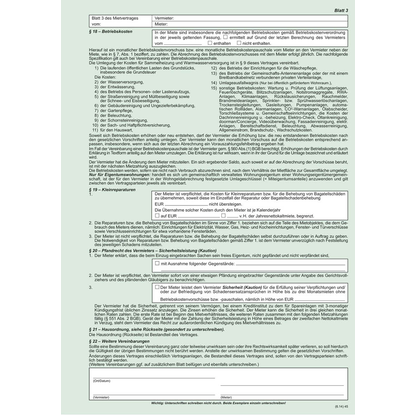 Artikelbild 5 für RNK-Verlag 523 Mietverträge für Wohnungen, 25 St., Artikelnummer 643837