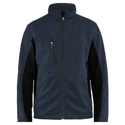 Artikelbild für BLAKLÄDER® unisex Softshelljacke 4950 marineblau, schwarz Größe 2XL, Artikelnummer 722905