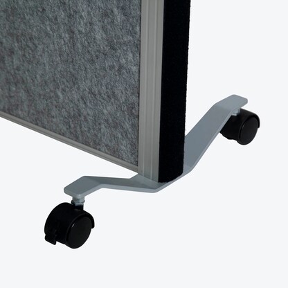 Artikelbild 8 für MAUL Akustik-Trennwand MAULconnecto 9651195, braun, dunkelgrau, weiß 100,0 x 182,0 cm mit Rollen, 1 St., Artikelnummer 156788