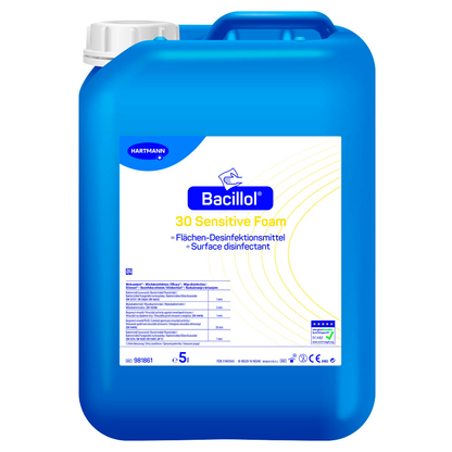 Artikelbild für HARTMANN 30 Sensitive Foam Desinfektionsmittel 5,0 l, Artikelnummer 788127