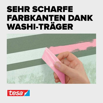 Artikelbild 5 für tesa PROFESSIONAL SENSITIVE Malerband pink 25,0 mm x 25,0 m 1 Rolle, Artikelnummer 723878