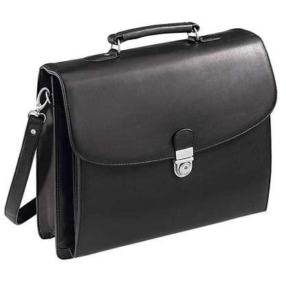 Artikelbild für Alassio Aktentasche FORTE Lederimitat schwarz 92011, Artikelnummer 823062