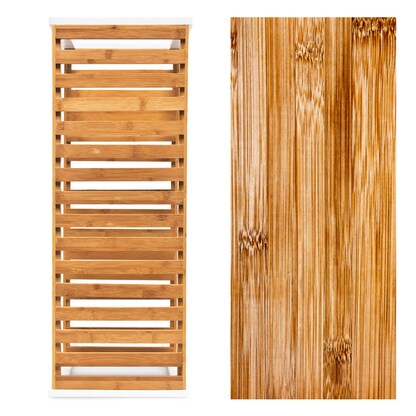 Artikelbild 4 für relaxdays Schuhregal braun, weiß 70,0 x 24,5 x 33,0 cm, 1 St., Artikelnummer 360861