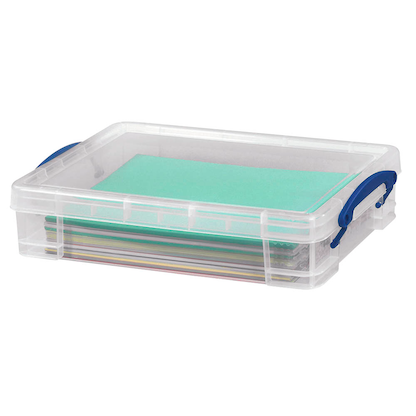 Artikelbild 4 für Really Useful Box Aufbewahrungsbox 4,0 l transparent 39,5 x 25,5 x 8,8 cm, 1 St., Artikelnummer 253831