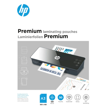 Artikelbild 2 für HP Premium Laminierfolien glänzend für A3 125 micron, 50 St., Artikelnummer 423597