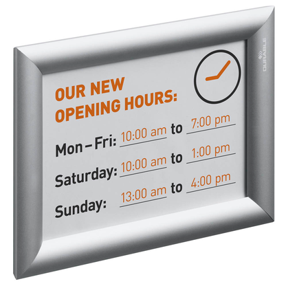 Artikelbild 3 für DURABLE Klapprahmen silber 22,3 x 16,0 cm, 1 St., Artikelnummer 574709