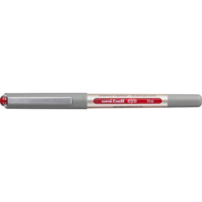 Artikelbild 4 für uni-ball eye fine UB-157E Tintenroller silber 0,4 mm, Schreibfarbe: rot, 12 St., Artikelnummer 473330