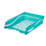 Artikelbild 1 für bene Briefablage blau-transparent DIN A4, 1 St., Artikelnummer 734582