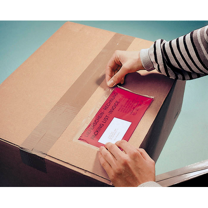 Artikelbild 4 für docuFIX® CLASSIC Lieferscheintaschen plus Kunststoff DIN lang 250 St., Artikelnummer 356776