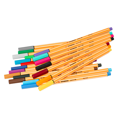 Artikelbild 2 für STABILO point 88 Fineliner farbsortiert 0,4 mm, 20 St., Artikelnummer 313056
