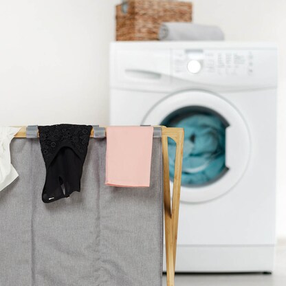 Artikelbild 6 für relaxdays Wäschesortierer grau, 1 St., Artikelnummer 361812