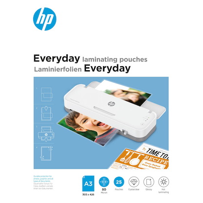 Artikelbild 2 für HP Everyday Laminierfolien glänzend für A3 80 micron, 25 St., Artikelnummer 425441