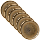 Artikelbild 1 für HEART & SOUL Dessertteller Perfect Match Cumin hellbraun Ø 21,0 cm, 6 St., Artikelnummer 108349