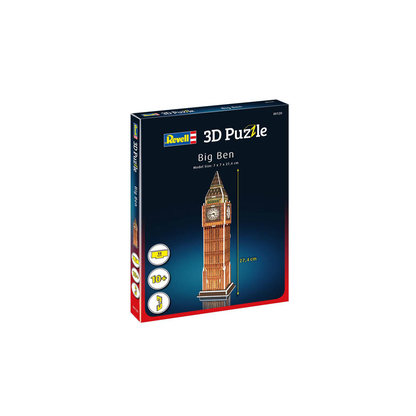Artikelbild 3 für Revell Big Ben 3D-Puzzle, 13 Teile, Artikelnummer 201489