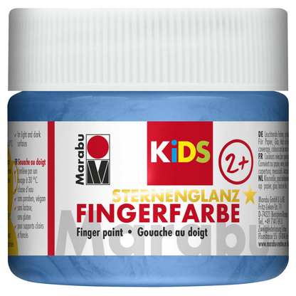 Artikelbild 4 für Marabu KiDS Sternenglanz Fingerfarben farbsortiert, 4 St., Artikelnummer 399974