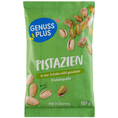Artikelbild 5 für GENUSS PLUS PISTAZIEN 125,0 g, Artikelnummer 667323