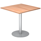 Artikelbild 1 für HAMMERBACHER Bistrotisch quadratisch Spanplatte nussbaum 80,0 x 80,0 x 74,5 cm, 1 St., Artikelnummer 587238