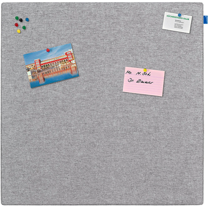 Artikelbild für Legamaster Pinnwand BOARD-UP Akustik 75,0 x 75,0 cm Textil grau, Artikelnummer 162117
