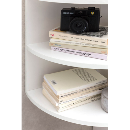 Artikelbild 7 für WOHNLING Eckregal weiß 30,0 x 30,0 x 60,0 cm, 1 St., Artikelnummer 540961