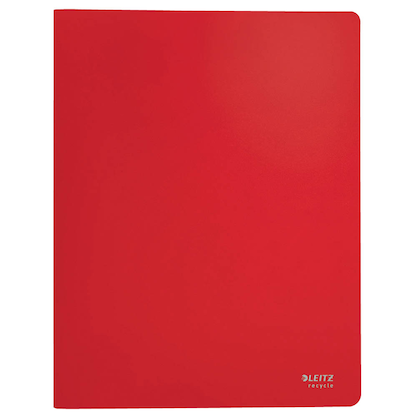 Artikelbild 2 für LEITZ Recycle 4677 Sichtbuch DIN A4, 40 Hüllen rot, 1 St., Artikelnummer 119168