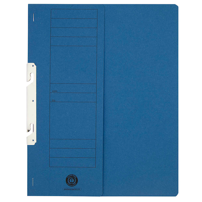 Artikelbild 4 für Einhakhefter Karton blau DIN A4, halber Deckel, 20 St., Artikelnummer 234724