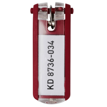 Artikelbild 6 für DURABLE Schlüsselanhänger KEY CLIP rot, 6 St., Artikelnummer 569558