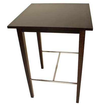 Artikelbild 2 für Garden Pleasure JONAS Bistrotisch quadratisch Holz wenge 74,5 x 74,5 x 105,0 cm, 1 St., Artikelnummer 542817