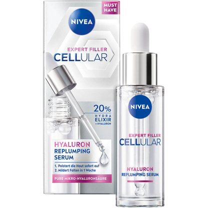 Artikelbild 5 für NIVEA CELLULAR EXPERT FILLER HYALORON Gesichtsserum 30,0 ml, Artikelnummer 579536