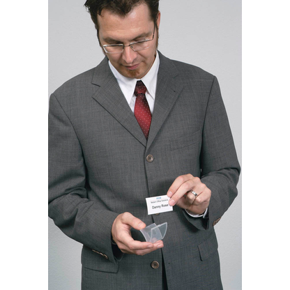 Artikelbild 3 für DURABLE Click Fold Namensschilder mit Clip 9,0 x 5,4 cm, 25 St., Artikelnummer 136564