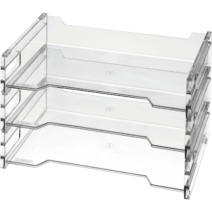 Artikelbild 3 für herlitz Briefablagen transparent DIN A4, 3 St., Artikelnummer 275699