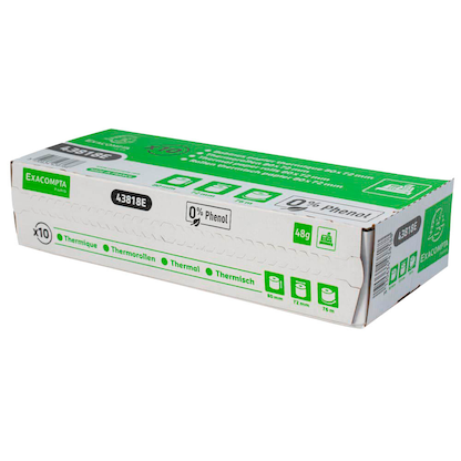 Artikelbild 8 für Exacompta Thermorollen 8,0 cm x 76,0 m, 10 Rollen, Artikelnummer 346649