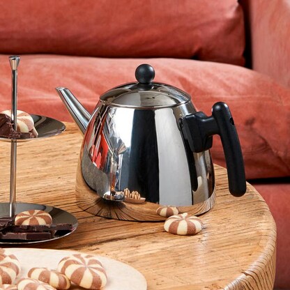 Artikelbild 3 für bredemeijer Teekanne Classic silber, schwarz 1,2 l, 1 St., Artikelnummer 336567