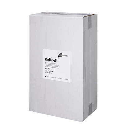 Artikelbild 6 für Meditrade® Ärztekrepp ROLLICEL® 1-lagig weiß 55,0 cm x 50,0 m, 6 Rollen, Artikelnummer 565587