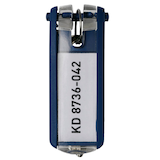 Artikelbild 1 für DURABLE Schlüsselanhänger KEY CLIP blau, 6 St., Artikelnummer 569574
