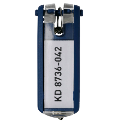 Artikelbild für DURABLE Schlüsselanhänger KEY CLIP blau, 6 St., Artikelnummer 569574