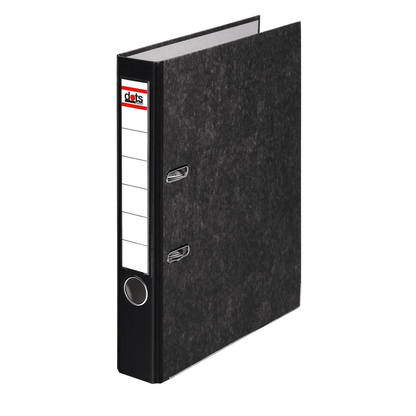 Artikelbild für dots Ordner schwarz marmoriert Karton 5,0 cm DIN A4, 1 St., Artikelnummer 489484