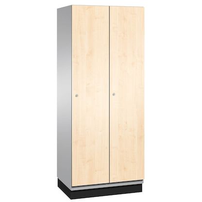 Artikelbild 2 für CP Spind Cambio lichtgrau, birke 45100-22 S10114, 2 Schließfächer 80,0 x 52,5 x 198,0 cm, Artikelnummer 172630