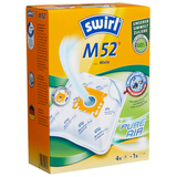 Artikelbild 1 für swirl® MicroPor® Plus M 52 Staubsaugerbeutel, 4 St., Artikelnummer 483844