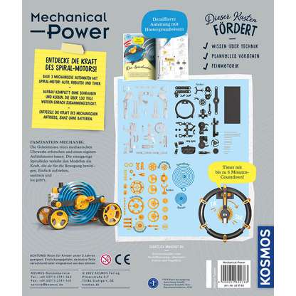 Artikelbild 2 für KOSMOS Experimentierkasten Mechanical Power mehrfarbig, Artikelnummer 820633