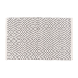 Artikelbild 1 für WENKO Badematte Abai hellgrau, weiß 50,0 x 80,0 cm, Artikelnummer 810182