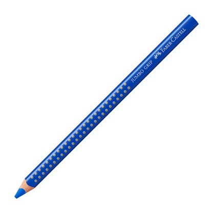 Artikelbild für FABER-CASTELL Jumbo Grip Buntstift blau, 1 St., Artikelnummer 320976