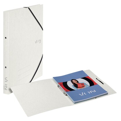 Artikelbild für VON LEITZ Ringbuch 2-Ringe weiß 2,5 cm DIN A4, 1 St., Artikelnummer 635259