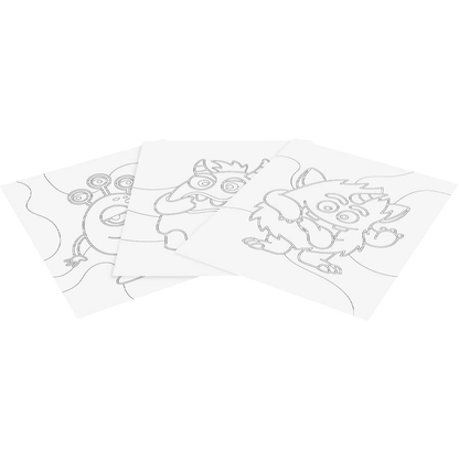 Artikelbild 3 für JOVI Bastelset Play & Fun Sand Painting Kit Monsters mehrfarbig, Artikelnummer 712939