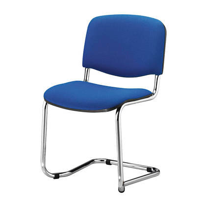 Artikelbild 3 für Nowy Styl Besucherstühle Iso Swing ISO SWING CHROM C6 blau Stoff, 2 St., Artikelnummer 952697