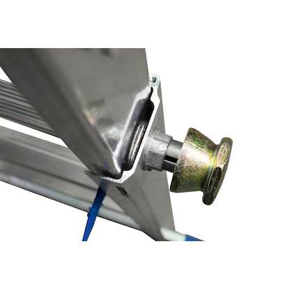 Artikelbild 6 für KRAUSE Podestleiter STABILO silber 8 Sprossen, H: 286,0 cm, Artikelnummer 569103