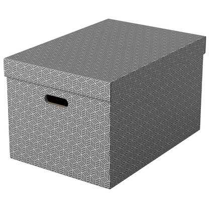 Artikelbild 2 für Esselte Home Aufbewahrungsboxen 50,0 l grau 35,5 x 51,0 x 30,5 cm, 3 St., Artikelnummer 652311